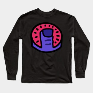 Giant Tomato Toe (To-mah-toe) Long Sleeve T-Shirt